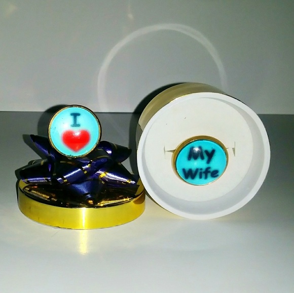 Cufflinks: I LOVE MY WIFE! - Picture 3 of 4